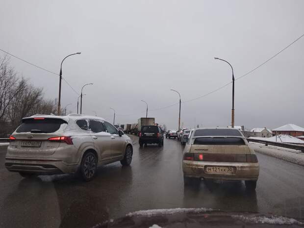 Водителей на Новом мосту в Астрахани начнут массово штрафовать?