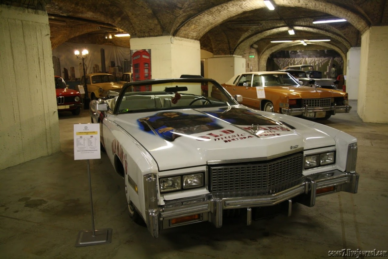 1974 Cadillac Eldorado кабриолет 1974 Cadillac Eldorado кабриолет автомузей, будапешт, венгрия, музей, олдтаймер, ретро автомобили