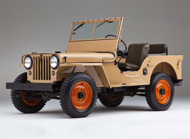 Jeep CJ-2 (1945) авто, история, ретро автомобили