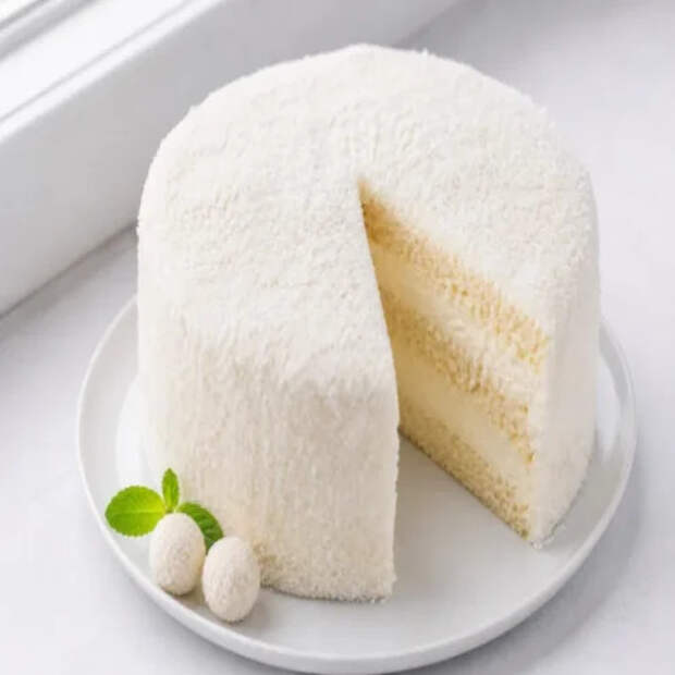 Сочный без пропитки: легендарный торт «Рафаэлло» на кефире. Вкуснятина на радость всей семье