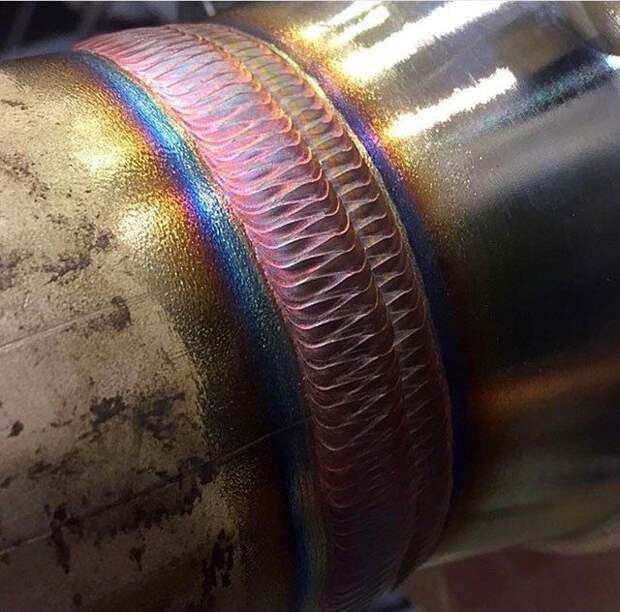 Когда сварочный шов выглядит как произведение искусства (12 фото) Когда сварочный шов выглядит как произведение искусства (12 фото)