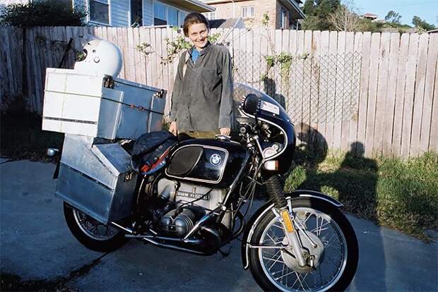 Элспет Бирд – первая британка, совершившая кругосветку на мотоцикле винтаж, история, кругосветка, мото, мотоцикл, мотоциклистка, ретро, фото