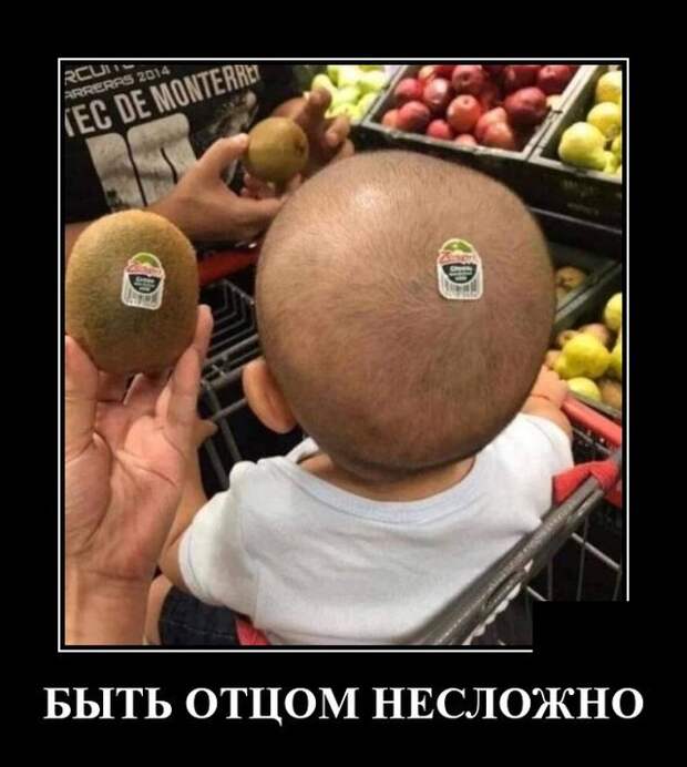 Демотиватор про отцовство