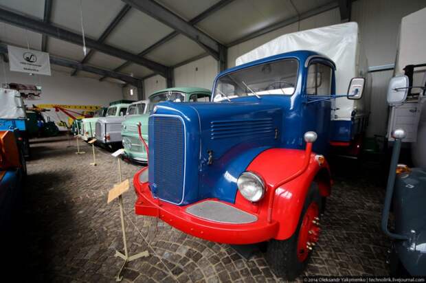 Музей саксонских грузовиков в Хартмансдорфе музей, грузовик, германия