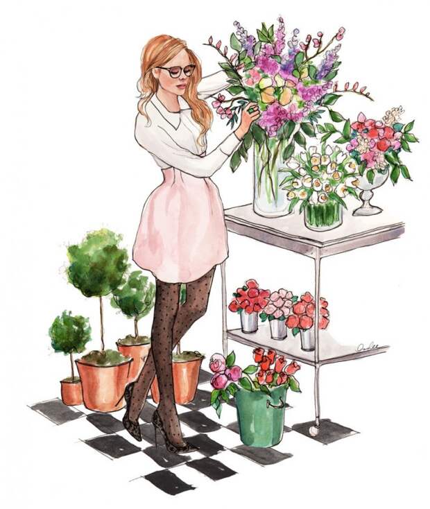 ФЭШН-ИЛЛЮСТРАТОР INSLEE HAYNES