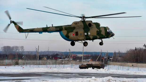 Минобороны РФ получило новые вертолеты Ми-8МТВ-5-1