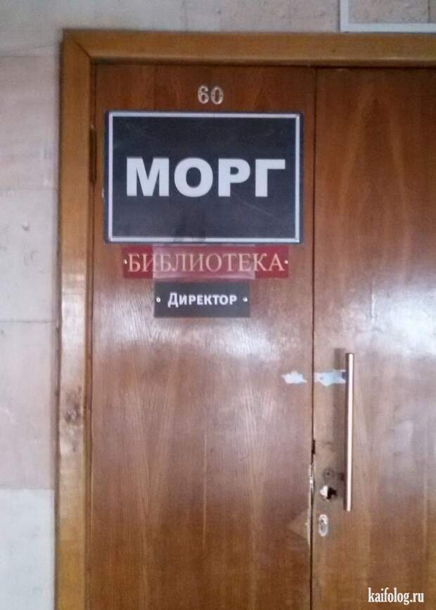 Прикольные двери (60 фото)