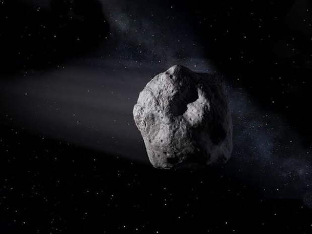 Даже небольшой астероид может нанести серьезный ущерб атмосфере Земли. (Изображение: НАСА)