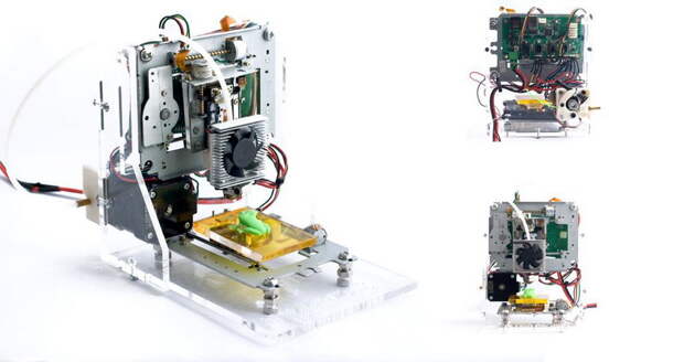 Как сделать полноценный мини-3D-принтер из флоппи-дисковода и другого электронного хлама