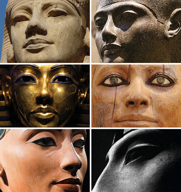 Глаза древних статуй