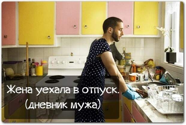Жена уехала в отпуск (дневник мужа)