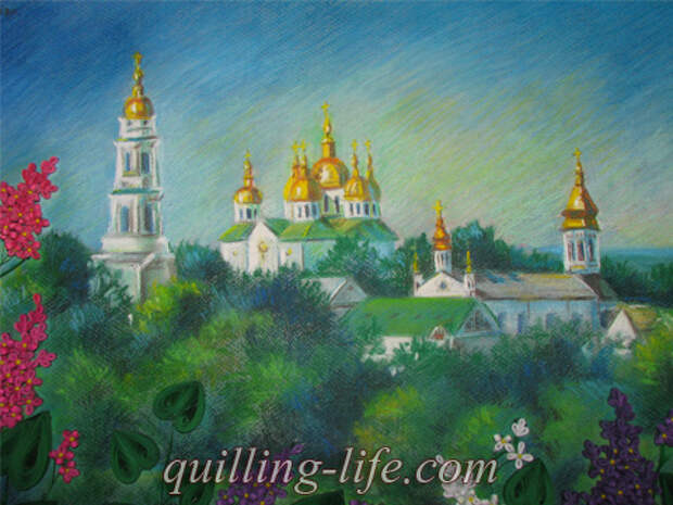 Квиллинг картины