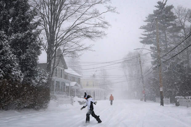 В США выросло число жертв снежного шторма