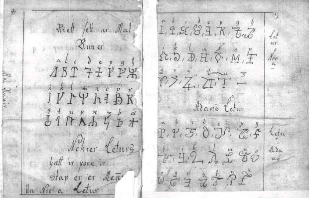 Поздние исландские рунические манускрипты. Что подразумевается под понятием «руны речи»?