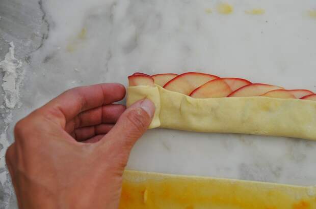 Красивый десерт: Яблочные розы Красивый десерт: Яблочные розы десерт, розы, яблоки