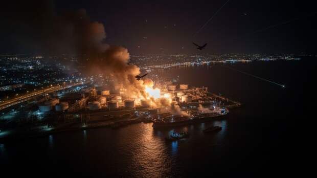 МО: Киев атаковал БПЛА объекты перевалочного комплекса в Новороссийске