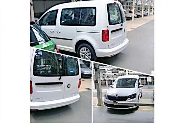 В Сеть "утекли" фото Skoda Roomster второго поколения
