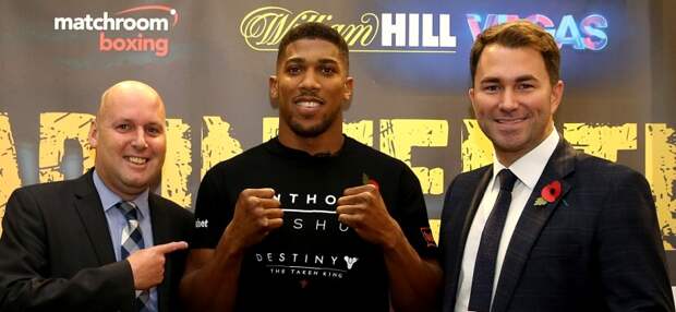 William Hill будет спонсором трёх следующих боёв Энтони Джошуа