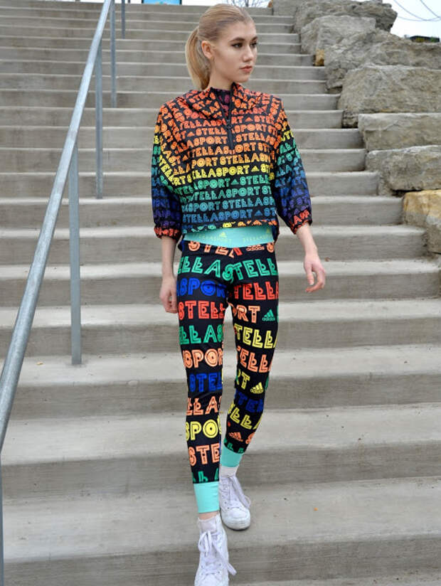 Stella Sport Adidas Stella Sport, Adidas, Rainbow, Outfit, Athleisure
