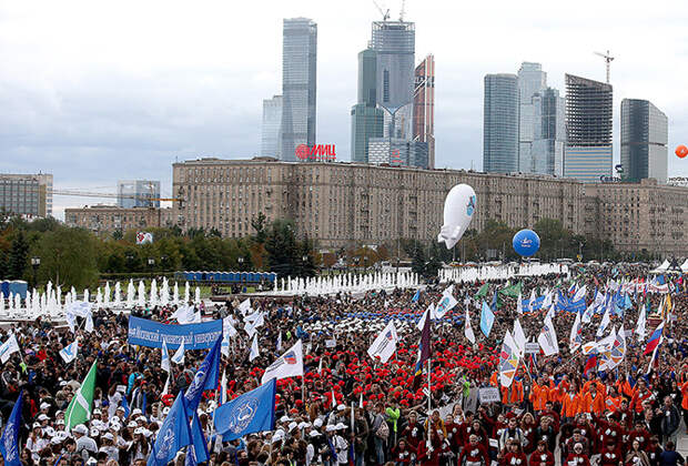 Как прошел парад студентов в Москве