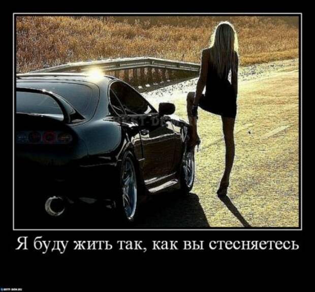 Демотиваторов у нас столько, что всех и не пересмотришь.