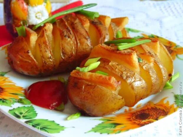 Картофель с салом Картофель с салом