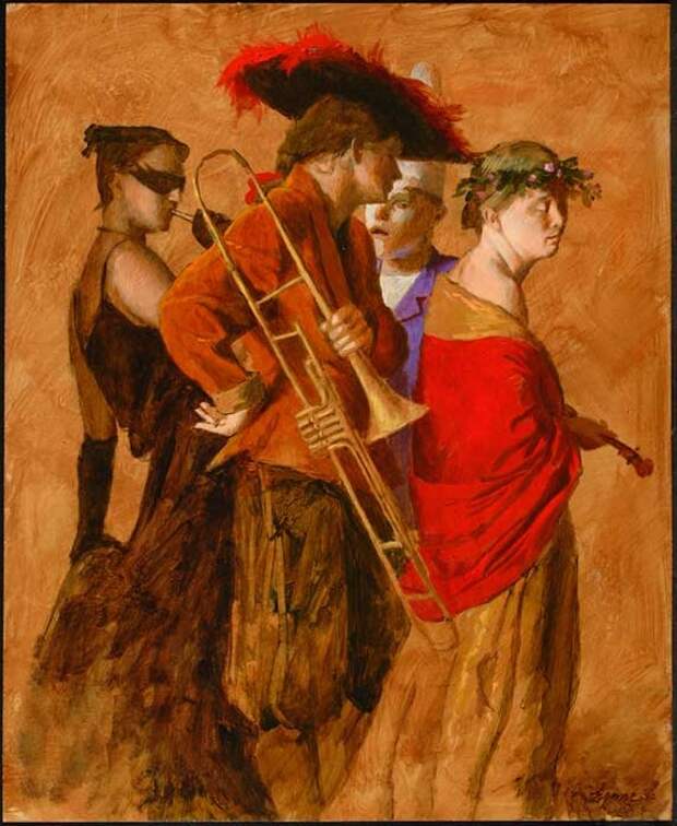 Музыкальный театр. Дель арте от Kenne Gregoire.
