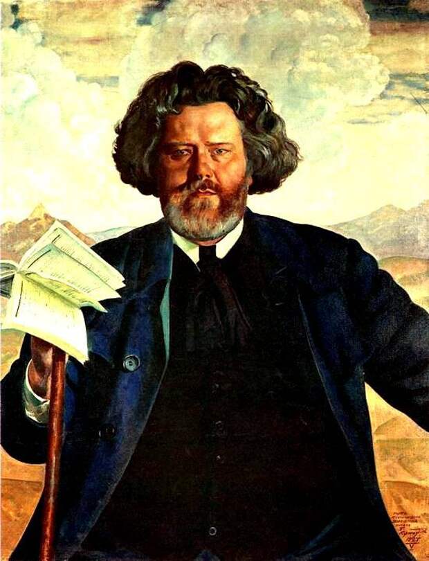 Кустодиев, Борис Михайлович великий, художник