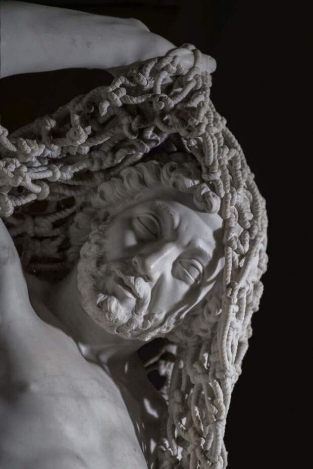 Люди не могут поверить, что сделанная итальянским мастером скульптура полностью выполнена из мрамора искусство, красота, мрамор, потрясающе, ручная работа, статуя