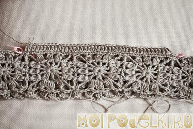 сарафан для девочки крючком