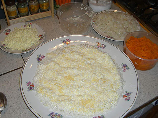 Салат Мимоза, рецепт салата Мимоза