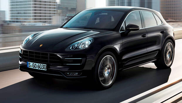 Porsche Macan Turbo. Мощность мотора: 400 л./c.; максимальная скорость: 263 км/ч. (Porsche)