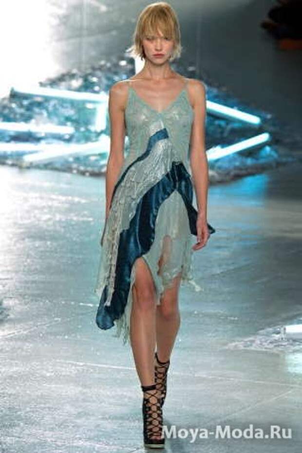Модные сарафаны весна-лето 2015 Rodarte