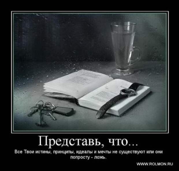 Серьезные и умные демотиваторы.