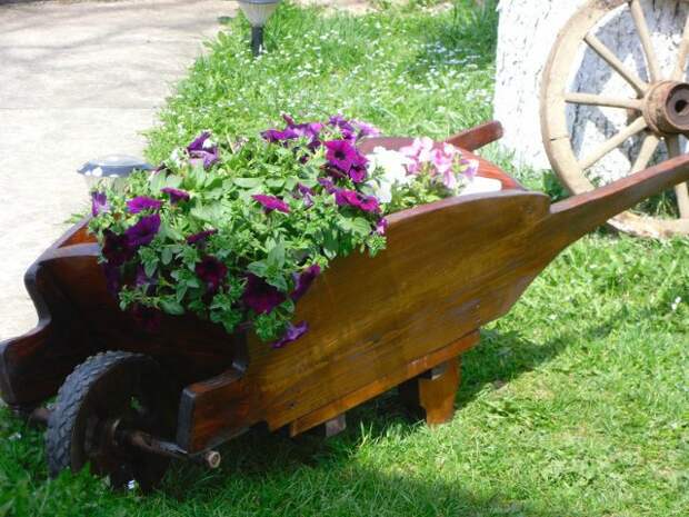 тачка садовая / garden wheelbarrow