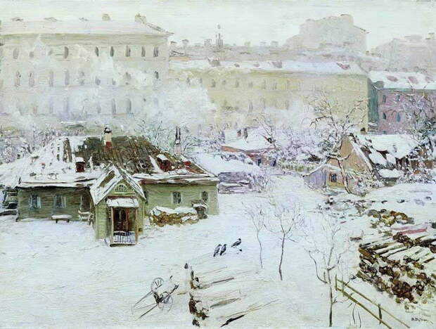 Н. Дубовской. «Первый снег» Н. Дубовской. «Первый снег»