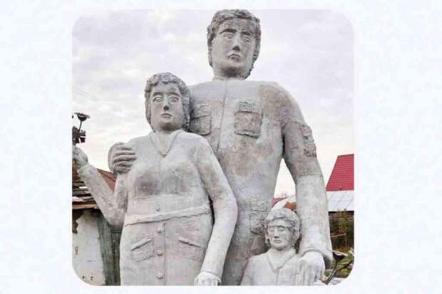 В Троицке не поддержали установку скульптуры «Семья солдата СВО»