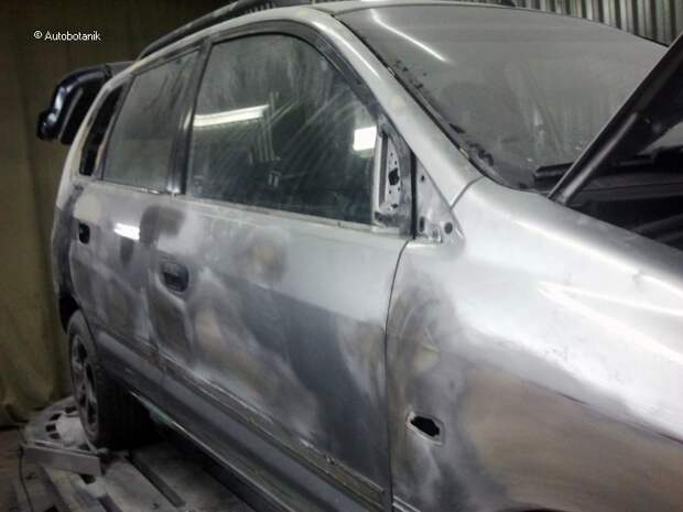 Восстановление Mitsubishi Space Star Восстановление Mitsubishi Space Star авария, авто, ремонт авто