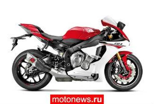 Yamaha YZF-R1 2015 года получила новый глушитель