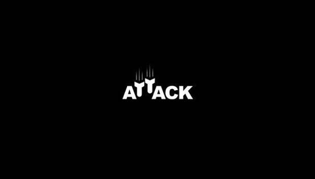 Атака логотип