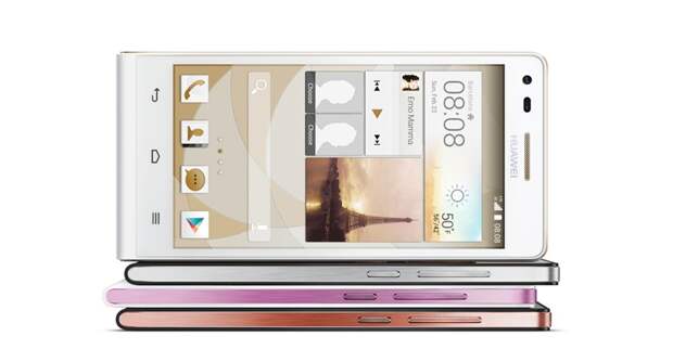 Huawei Ascend G6 Qualcomm Quad Core 4.5" IPS 960*540 px 5MP 8MP Camera 1GB RAM 4GB ROM Android 4.3 WCDMA Dual Sim