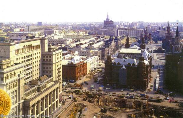 Прогулка по Москве 1994 года 90-е, история, москва, столица, улица