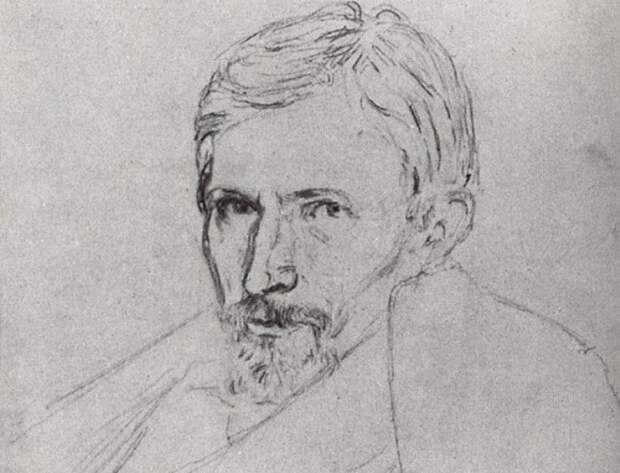 А. Куинджи. Портрет В. Васнецова А. Куинджи. Портрет В. Васнецова