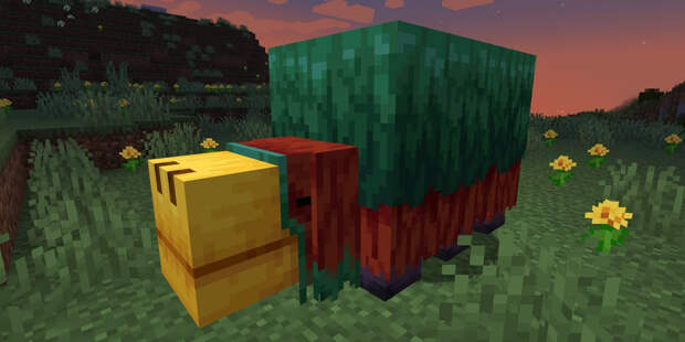 В Minecraft 1.20 добавят Нюхозавра (Sniffer)