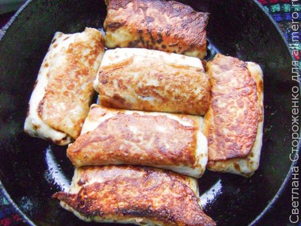Блинчики с творогом и тыквой Блинчики с творогом и тыквой