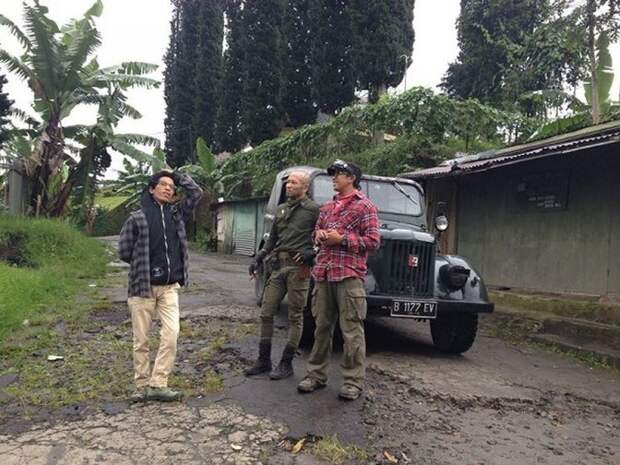 Наш "Козлик" в далекой Индонезии авто, газ, газ-69, индонезия