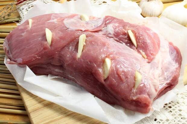 Как приготовить свинину с овощами в "рукаве"