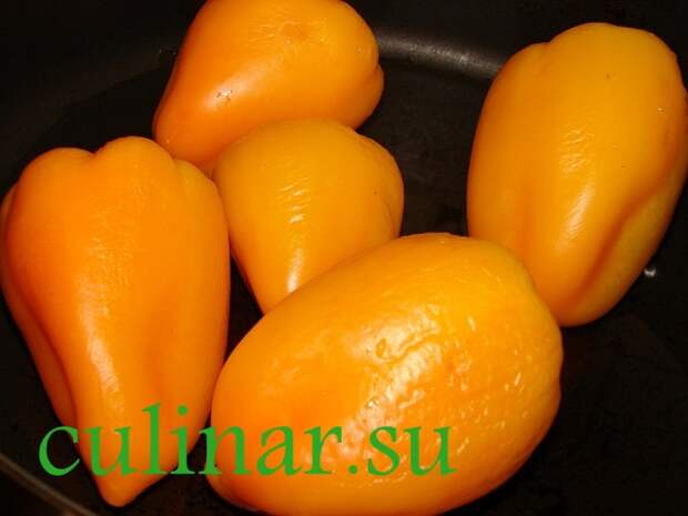 Roasted peppers in winter2 Жареный перец на зиму