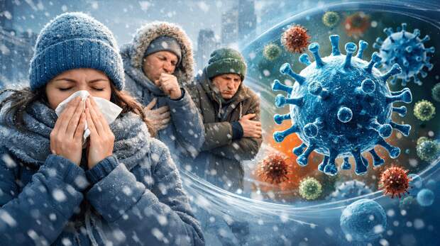 Почему все мы начинаем болеть на холоде