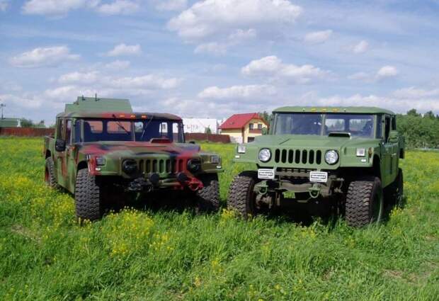 ГАЗ-66 "Партизан" и Humvee